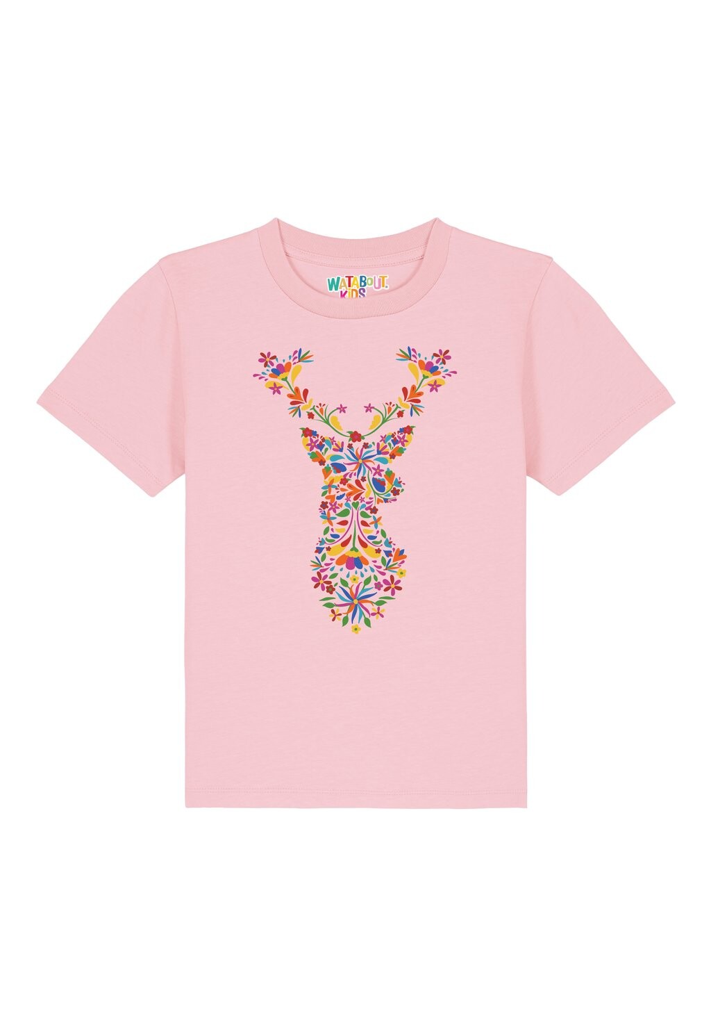 

Футболка с принтом Watapparel, цвет cotton pink
