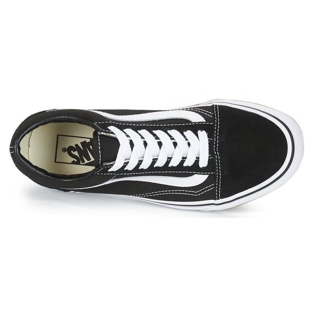 Кроссовки старой школы Vans, черный — фото 3