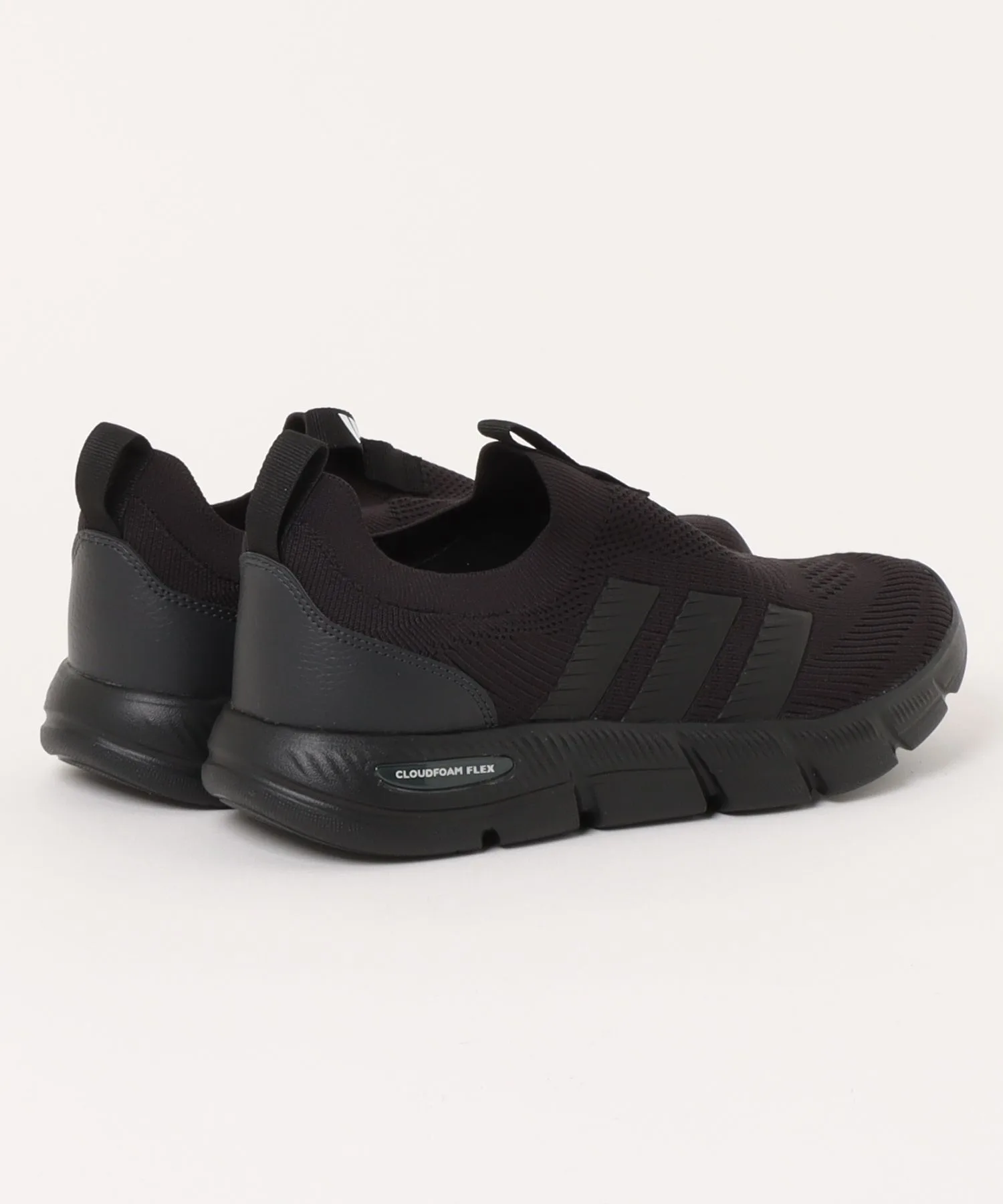 Мужские кроссовки без шнурков CF FLEX SOCK adidas чёрные — фото 2