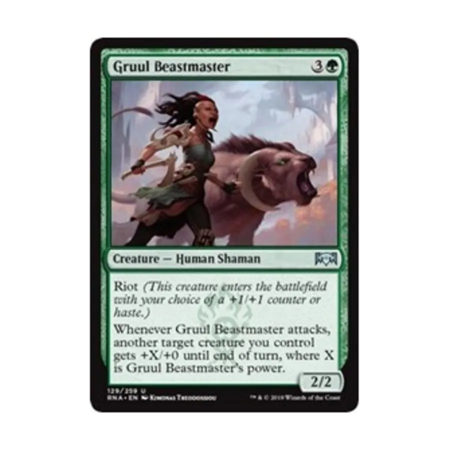 

CCG Груул Повелитель Зверей (U), MTG - Ravnica Allegiance