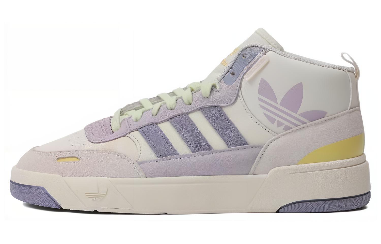 

Adidas Originals Пост Ап противоскользящие мидтоп скейтборд кроссовки унисекс белый фиолетовый - белый/светло-серый/светло-фиолетовый/сине-фиолетовый
