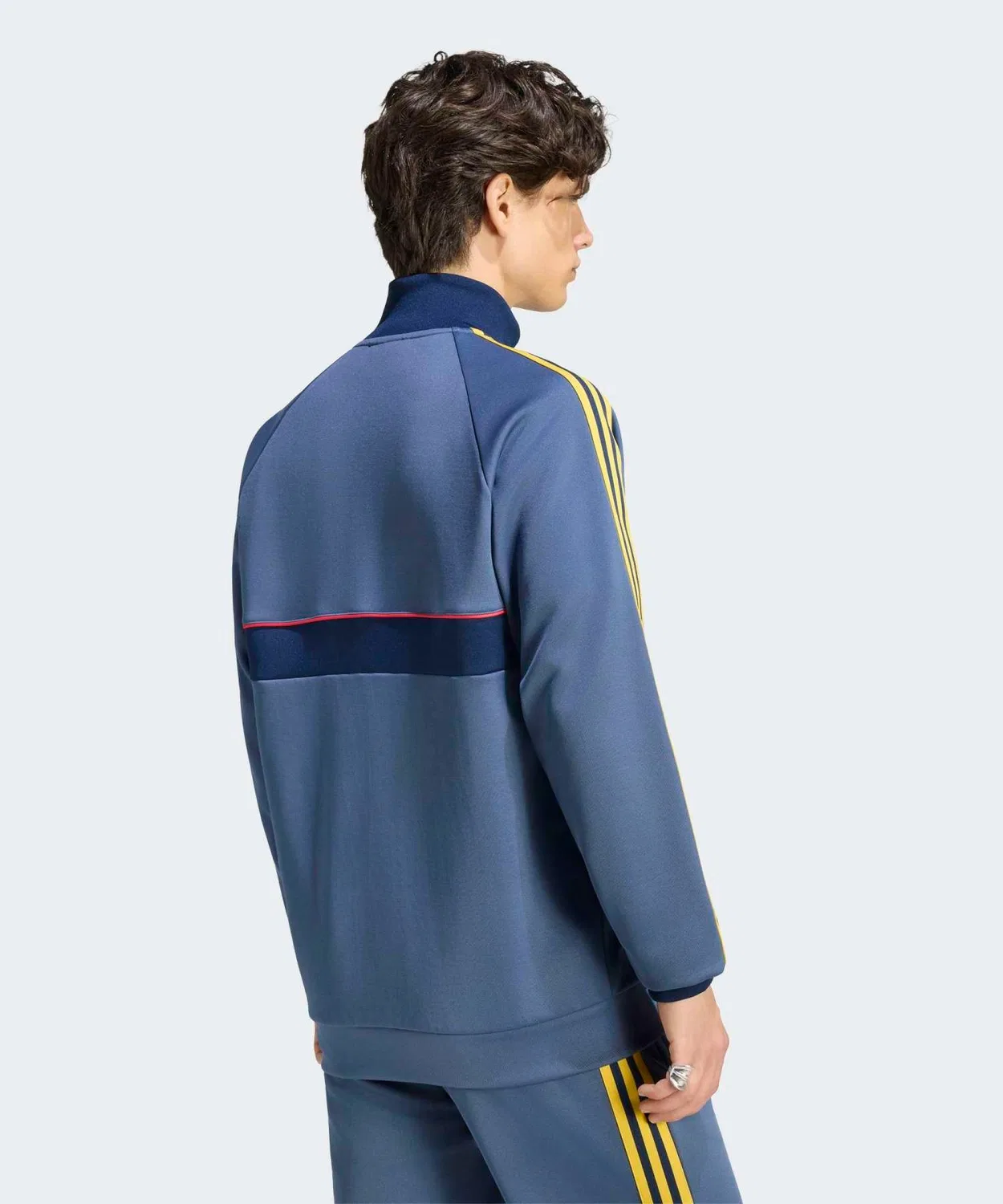 Мужская куртка-джерси с молнией, модель Arsenal FC OG Adidas, Blue — фото 2