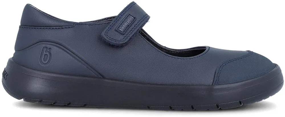 Детские балетки для девочек кожаные Biomecanics Collegiate 251022, Blue B089