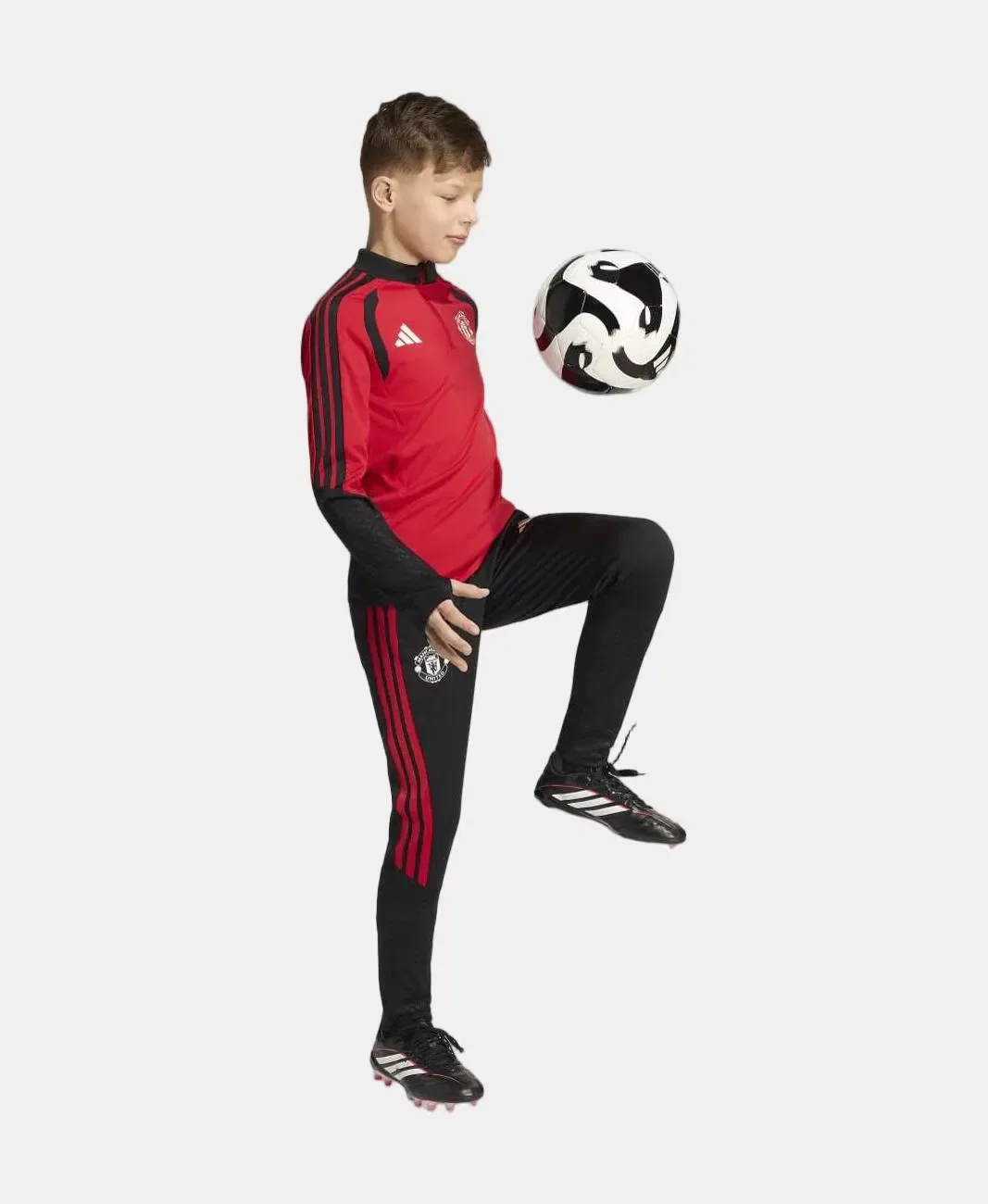 Детские спортивные штаны для мальчиков Training Manchester United FC 2026-2027 adidas, Negro — фото 3