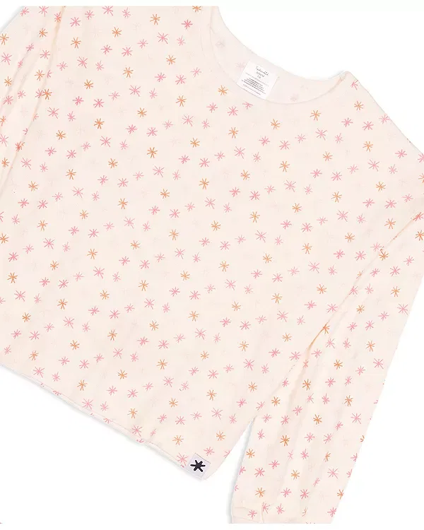 Детский комплект пижам для девочек с принтом Big Kid Splendid, Pink Multi — фото 3