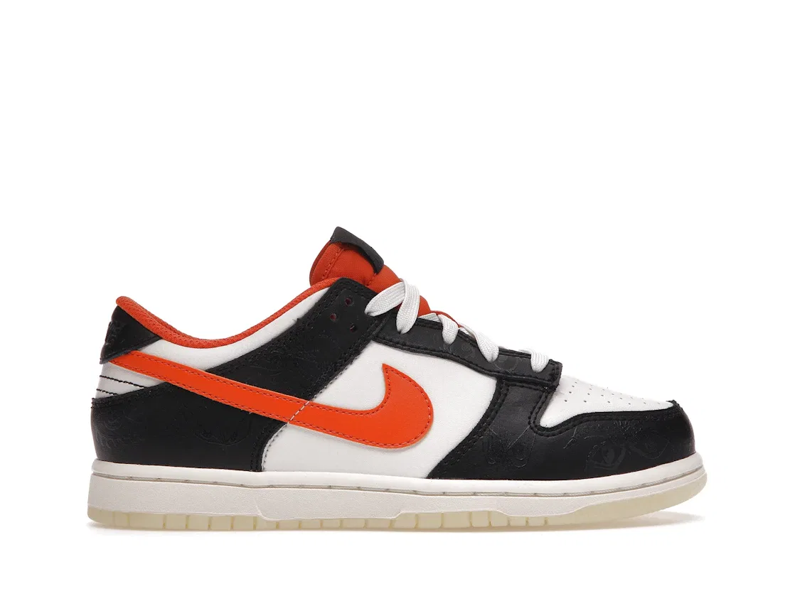 Детские кроссовки-лоу с принтом Nike Dunk Low PRM Nike, Sail/Starfish/Black