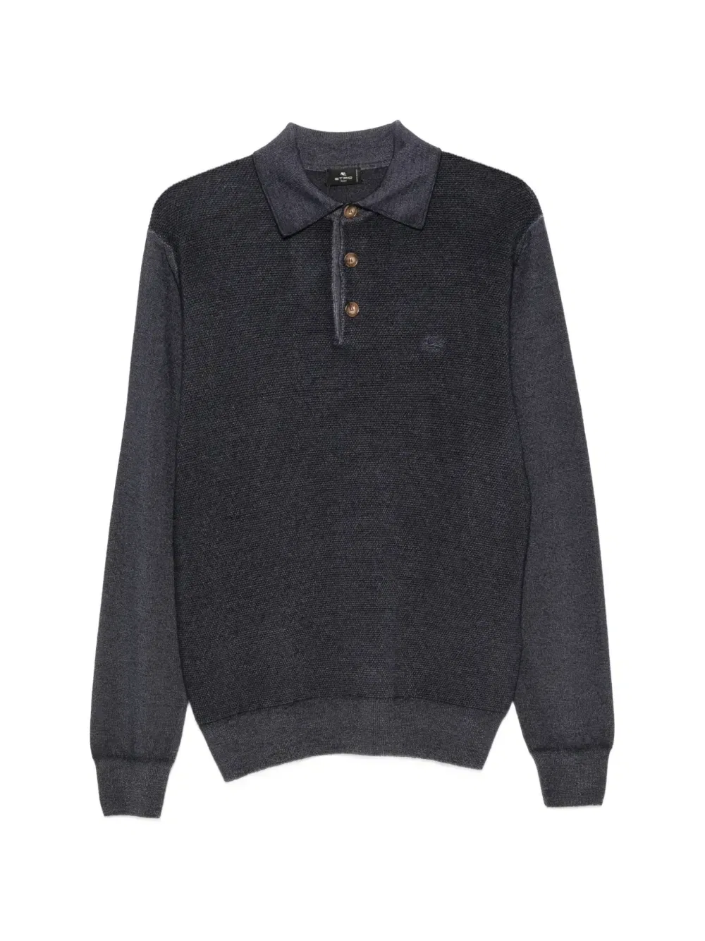 Поло с длинными рукавами Etro, синий