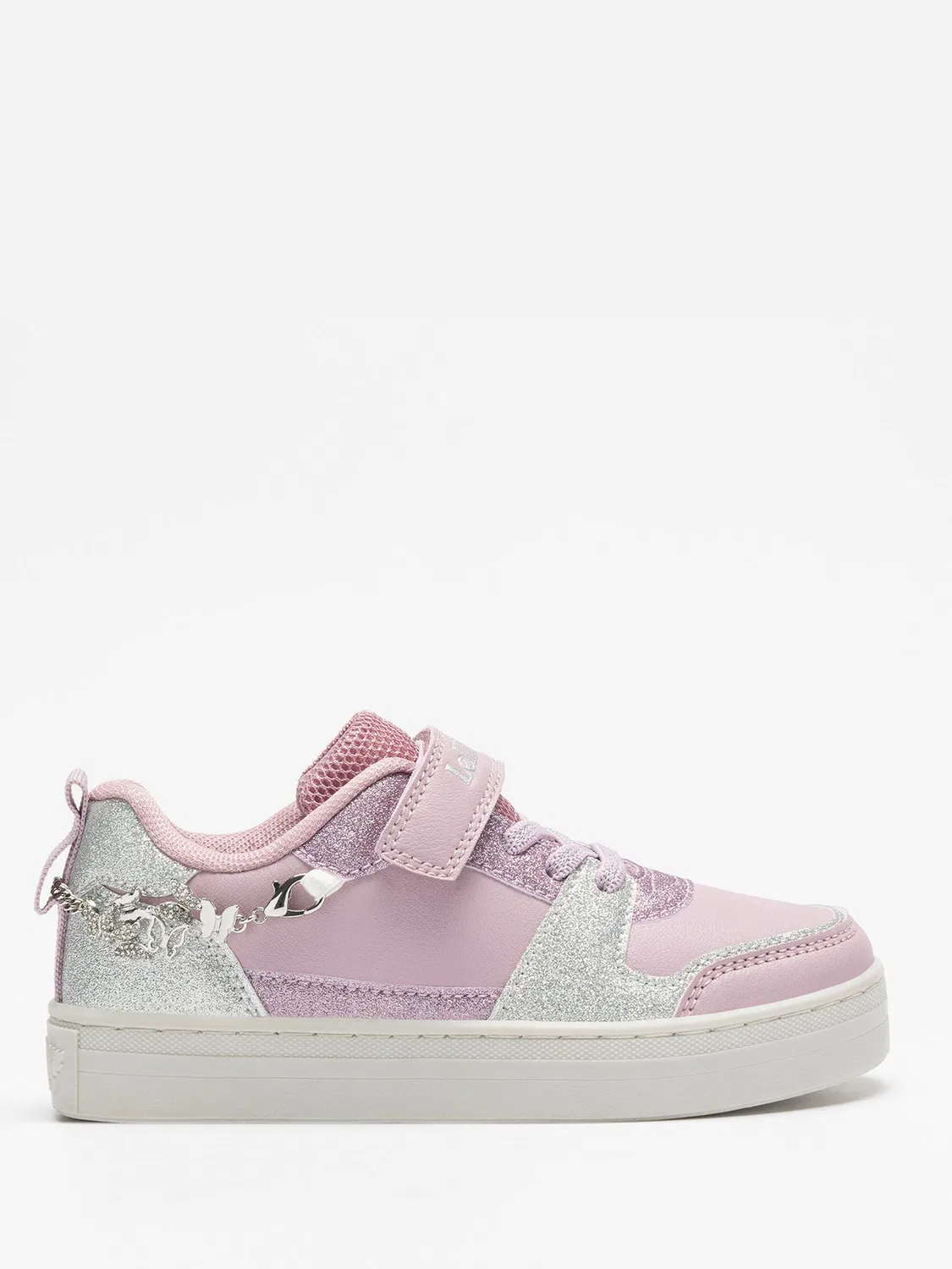 Кроссовки с браслетом Lelli Kelly Pink Spark Flower Charm, розовый