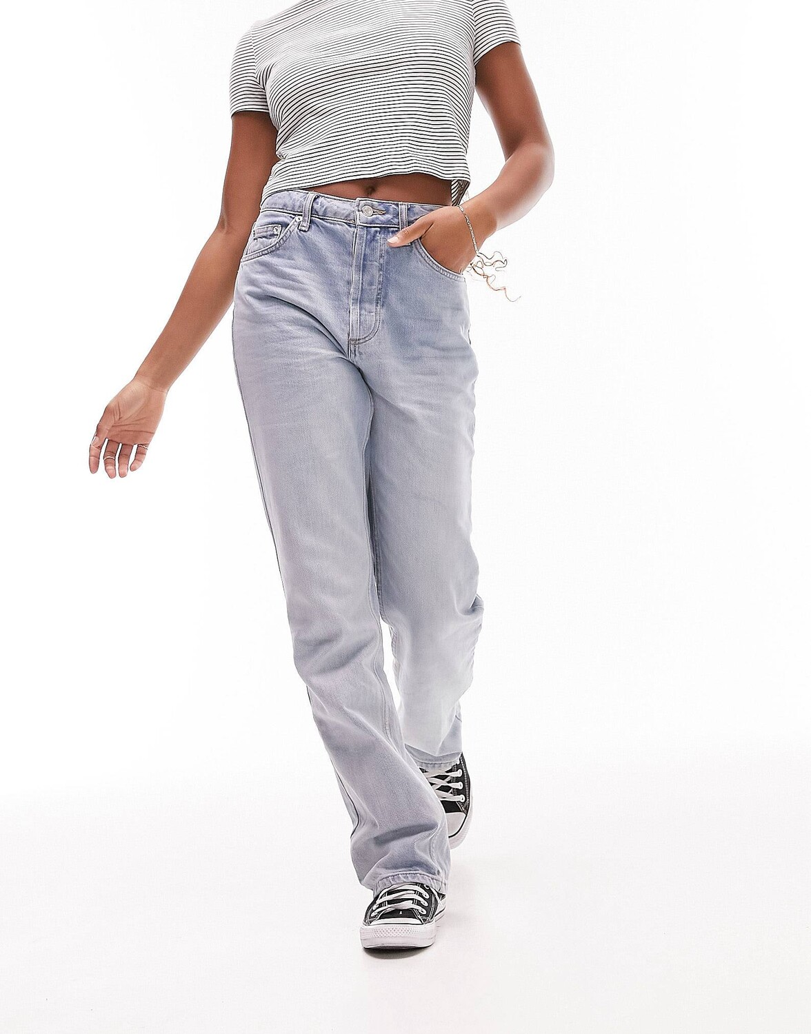 

Выбеленные джинсы Topshop Hourglass Kort