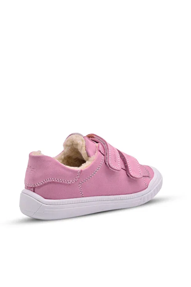 Детские туфли для девочек с коротким каблуком Pearl Kids A More, Pink — фото 4