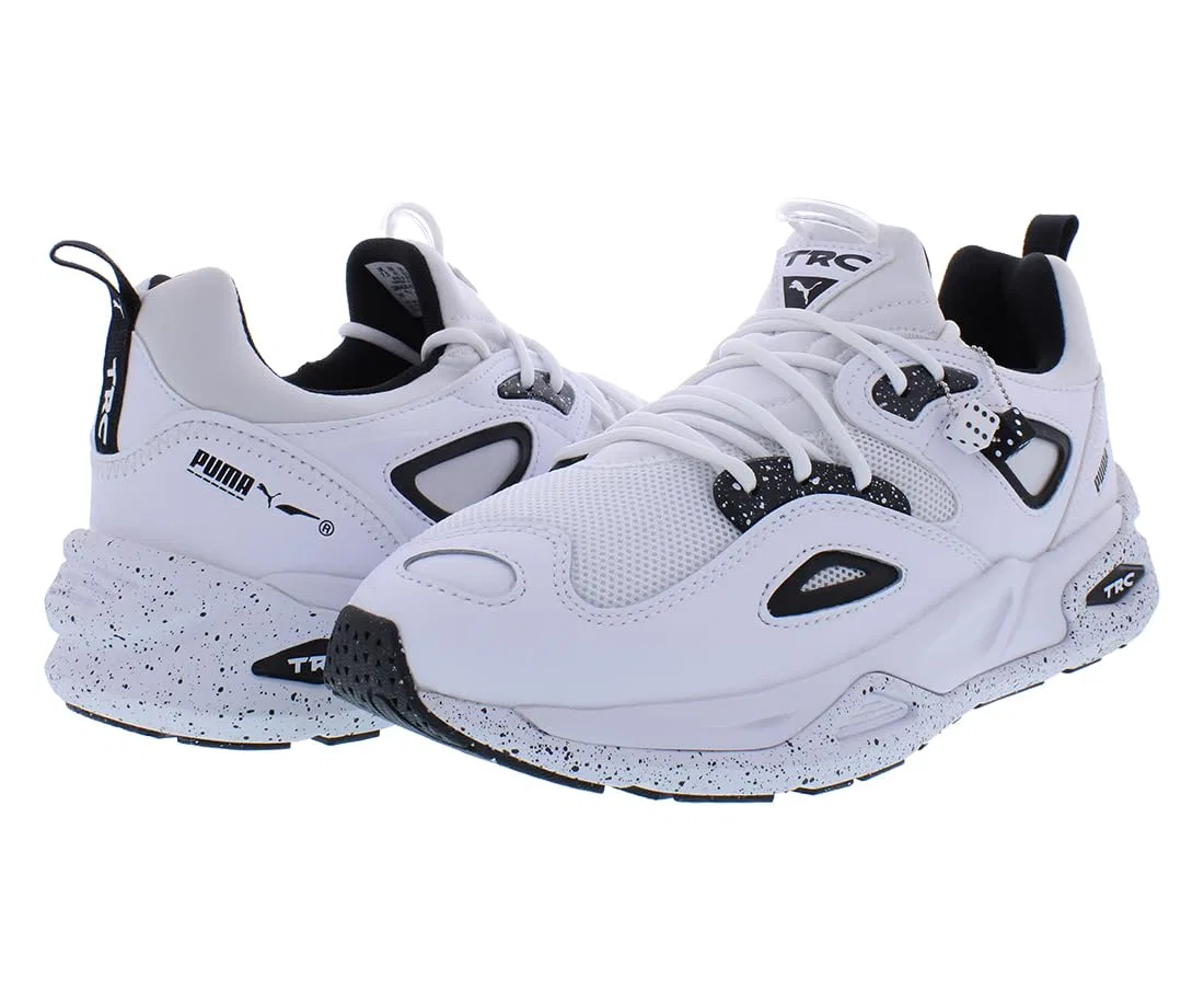 Детские кеды для мальчиков с низким профилем Drift Cat 5 L Sf Kids PUMA, White Black — фото 3