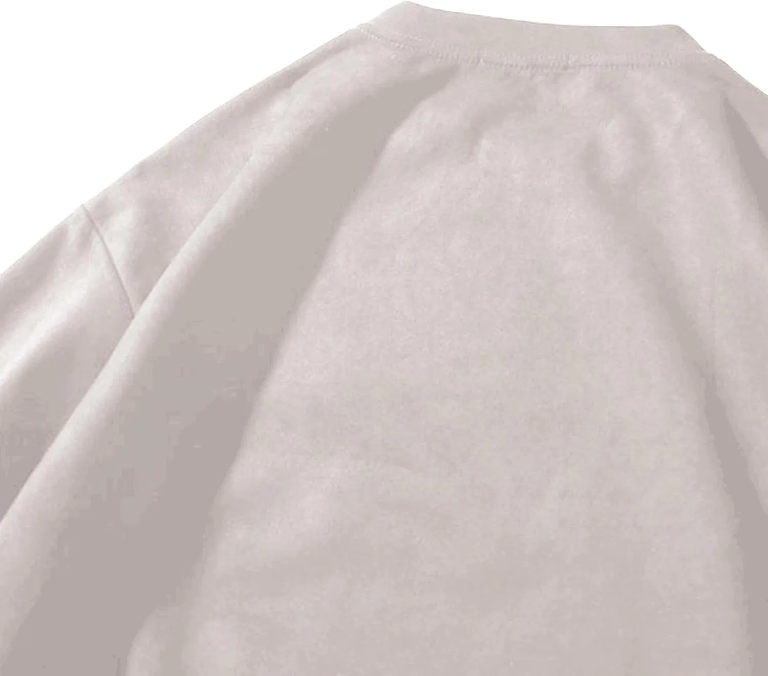 Мужская футболка оверсайз из тяжелого хлопка Generic, Beige — фото 4