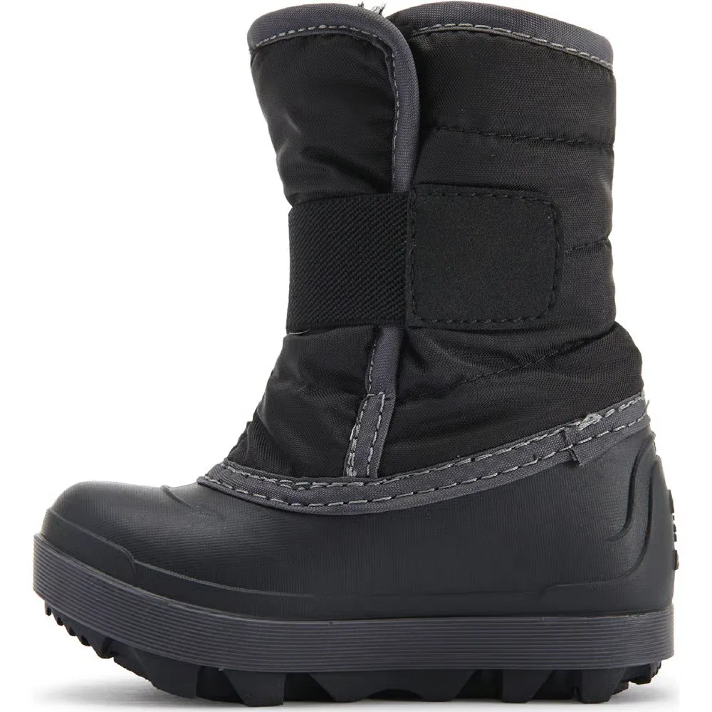 Детские водонепроницаемые зимние ботинки Snowbug 7 для малышей Kamik, Black — фото 3