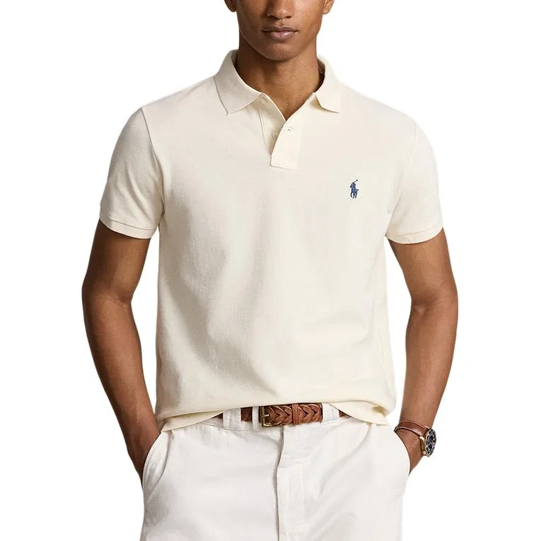Мужское поло Milk White Polo Ralph Lauren, Milk White