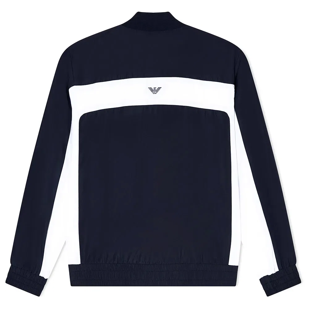 Детский спортивный костюм с полной застежкой-молнией EA7 EMPORIO ARMANI, Blue — фото 4