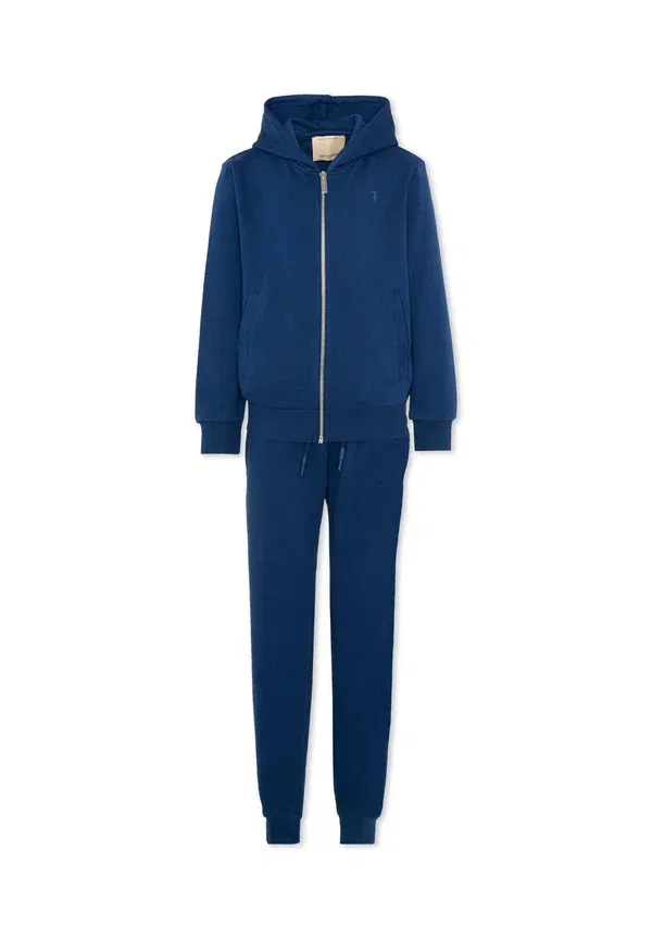 Костюм спортивный хлопковый Tru Trussardi Junior синий