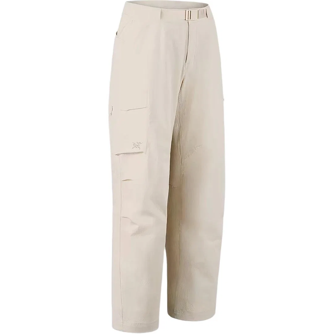 Женские брюки свободного кроя с широкими штанинами Driftwood White/Sea Salt Arcteryx