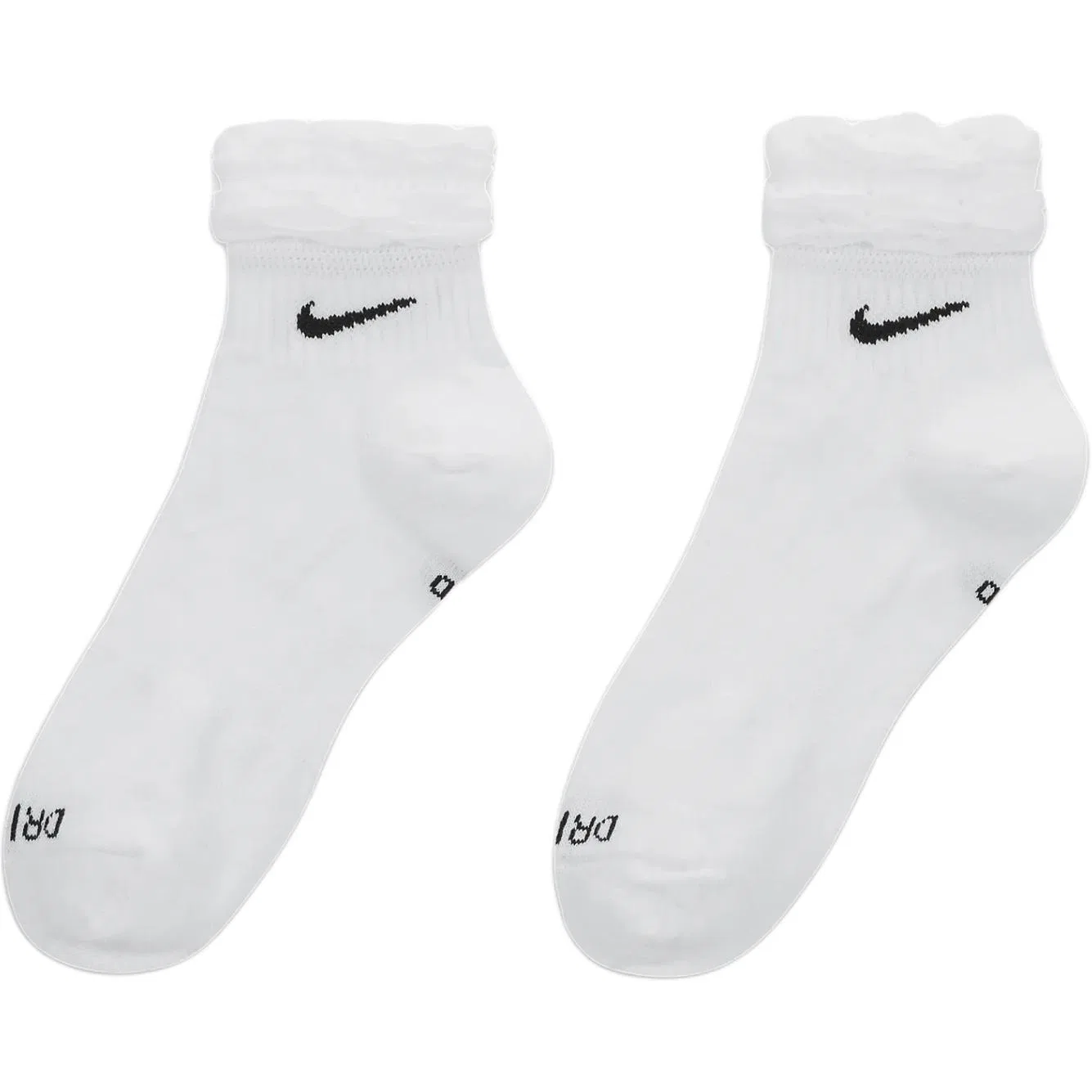 Носки Nike Ankle Socks, 2 пары, белые — фото 3