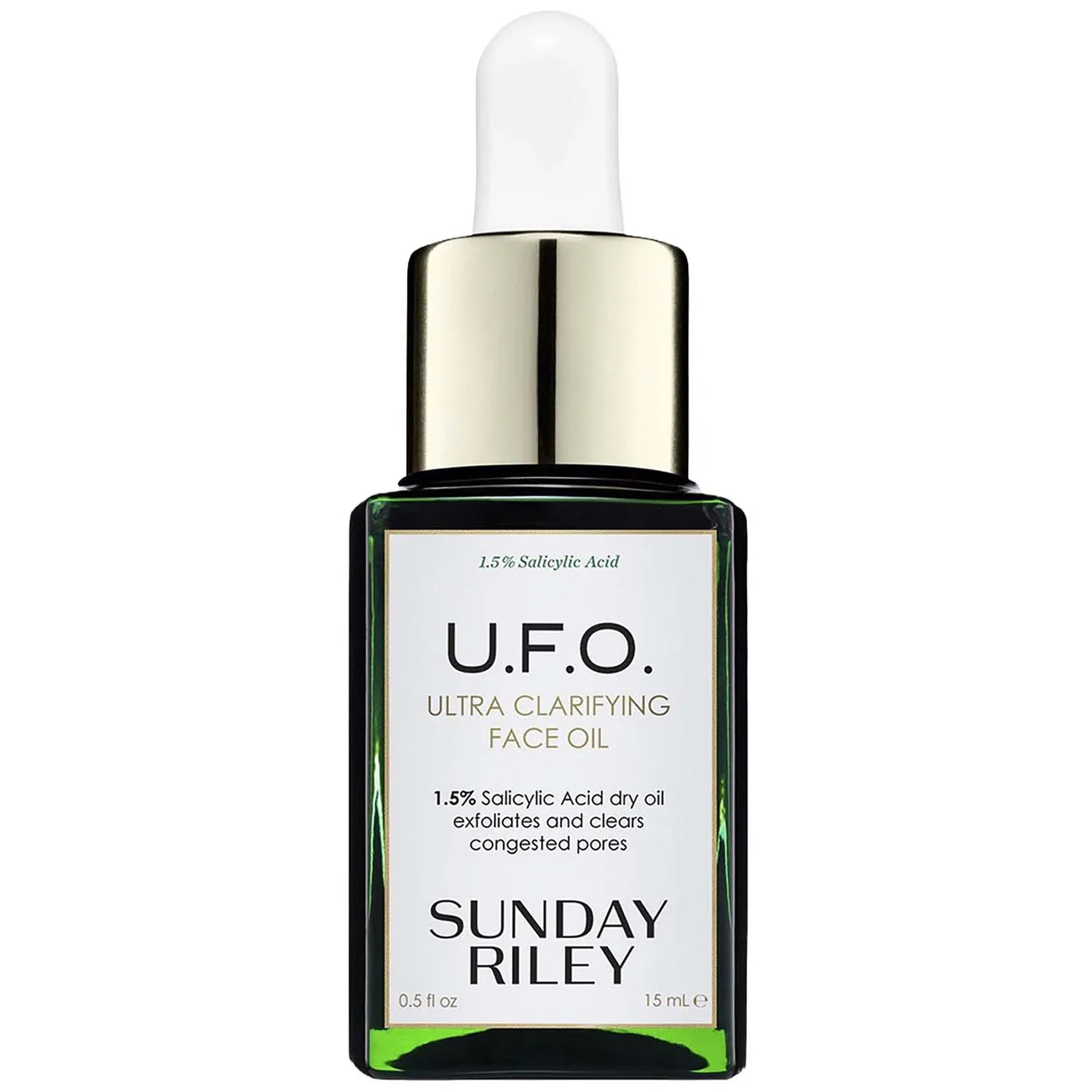Масло для лица очищающее с салициловой кислотой U.F.O. Ultra-Clarifying Face Oil Sunday Riley, 15 мл