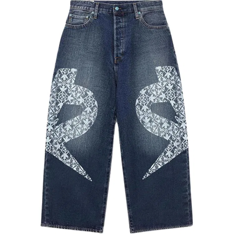 Джинсы mid-rise loose fit, Levis, Navy Blue