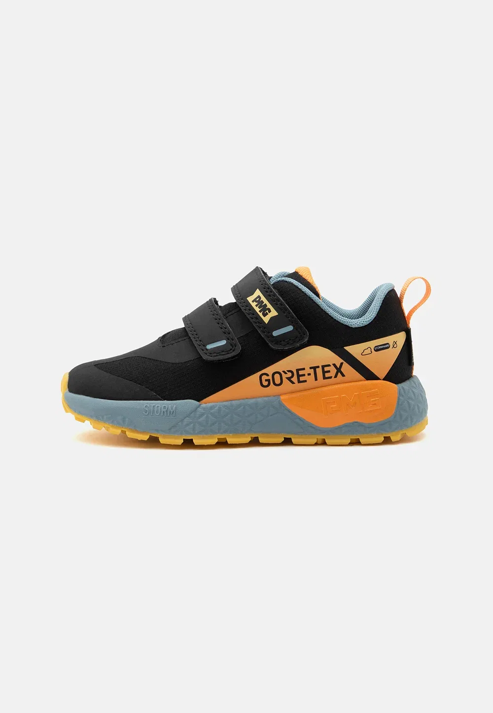 Кроссовки Goretex B&G Storm GTX 24192 Primigi, Black/Yellow