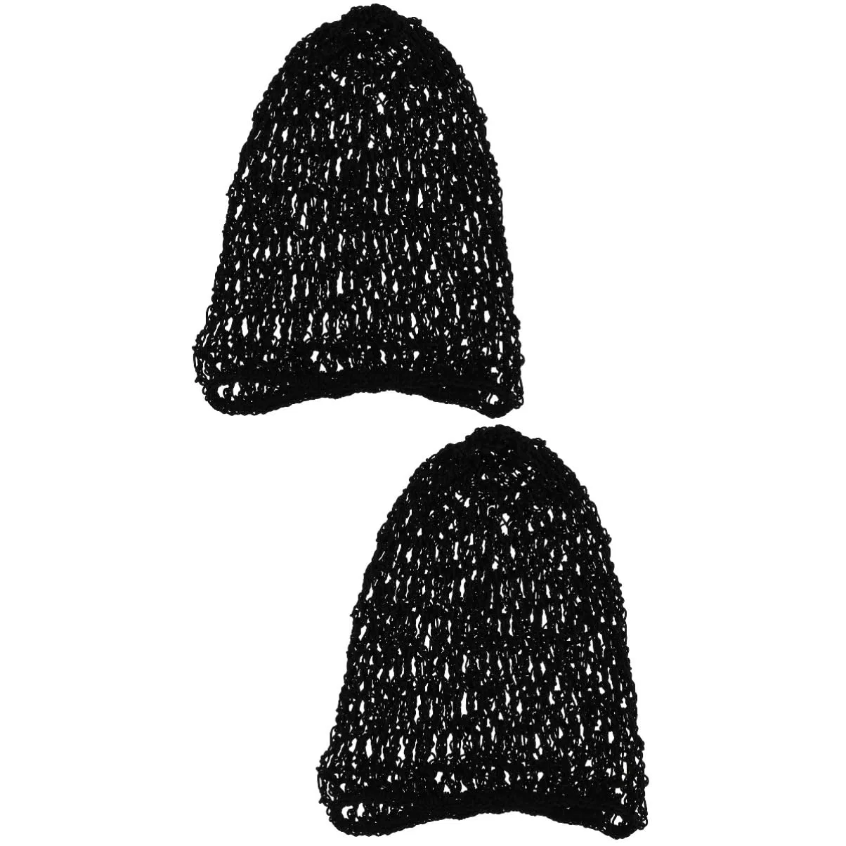 Сетка для волос, TOVINANNA, набор 6 шт, 22x20 см, Black