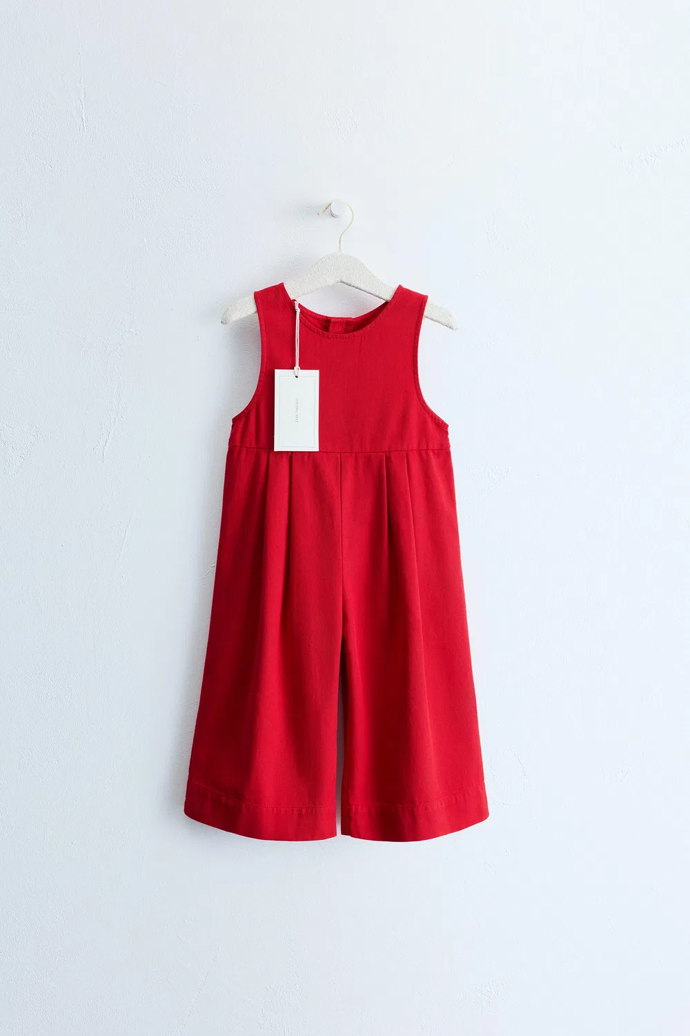 ZARA TIMELESS - Комбинезон из саржи, Red