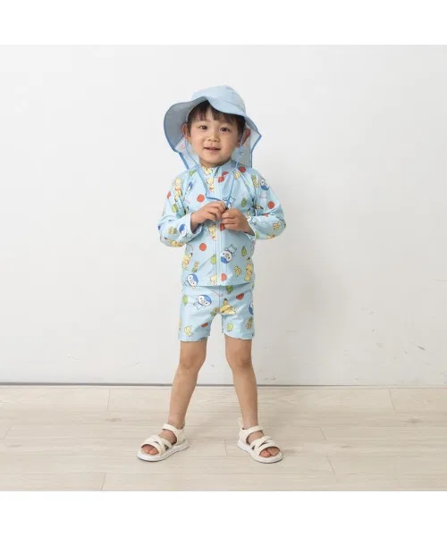 Детские плавки с принтом Пикачу monpoke, Light Blue
