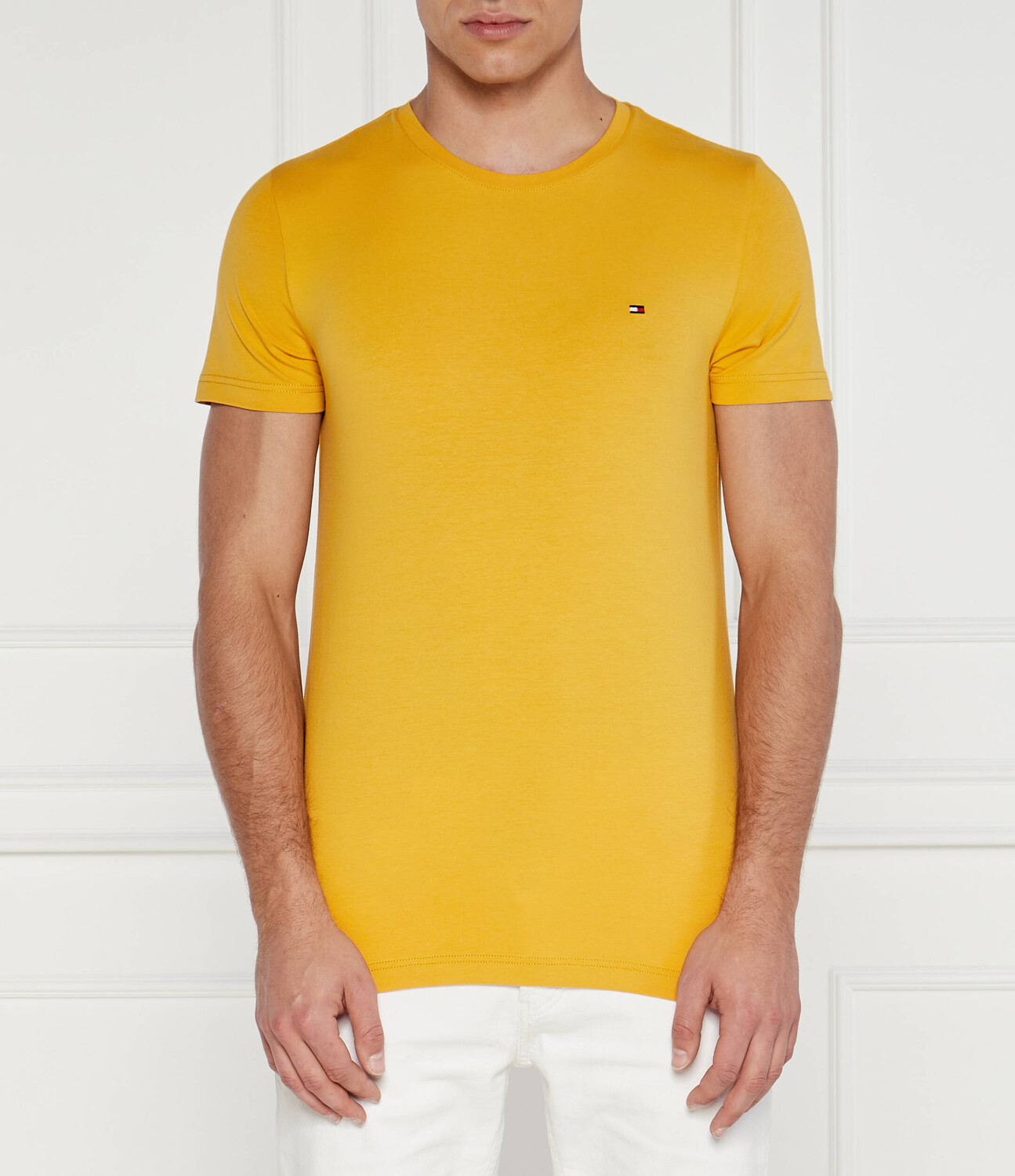 

Футболка Tommy Hilfiger Slim Fit stretch, цвет senape