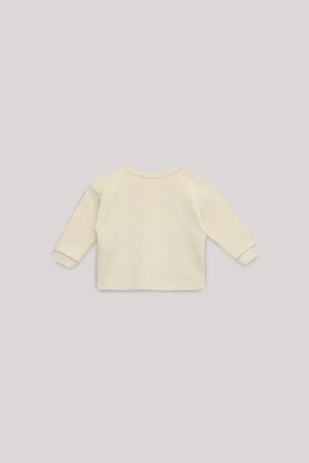 Детский комплект для мальчиков с принтом Bg Store Baby Boy Beige Suit Nebbati Basic, Beige — фото 2