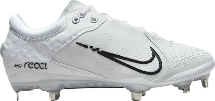 

Бутсы Nike Wmns Hyperdiamond 4 Elite 'White Black', белый