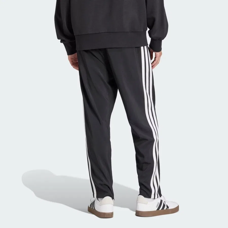 Спортивные брюки с эластичным поясом на шнурке, модель M STNFRD OPT 3S BLACK/WHI, adidas, Черный — фото 2