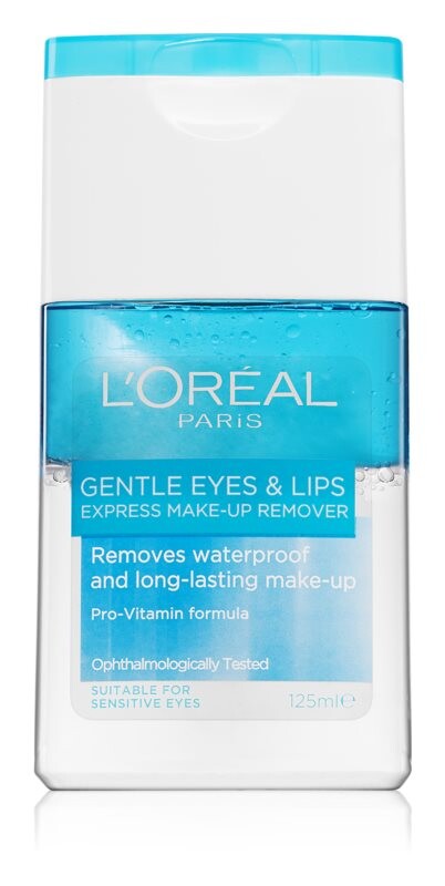 

Средство для снятия макияжа с глаз и губ для чувствительной кожи L’Oréal Paris Gentle
