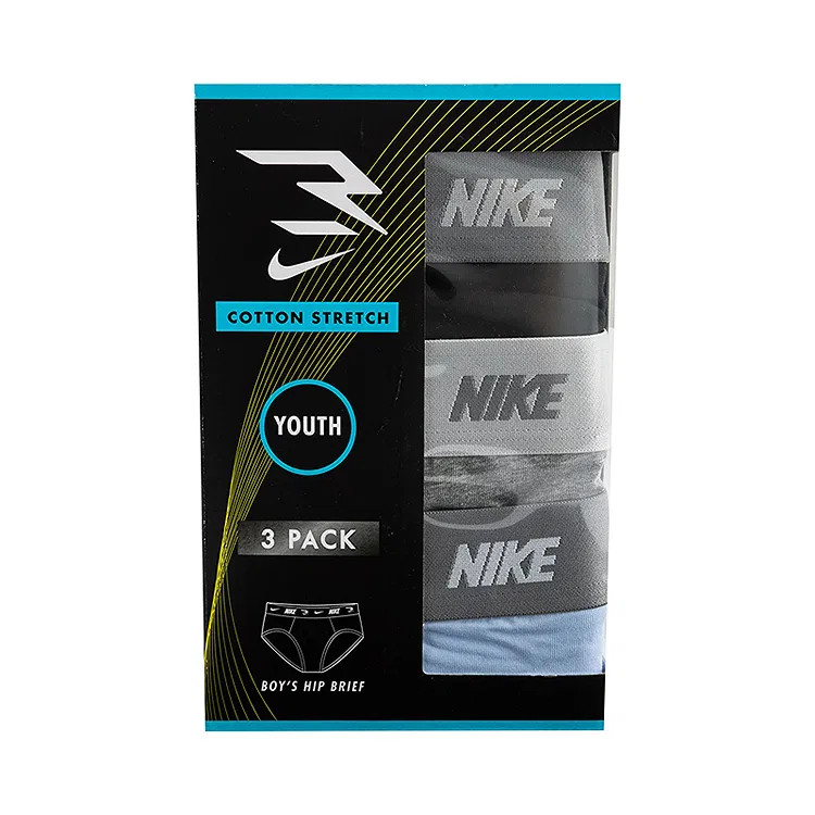 Трусы для детей Nike Grade School Underpants, Magnet Gray — фото 3