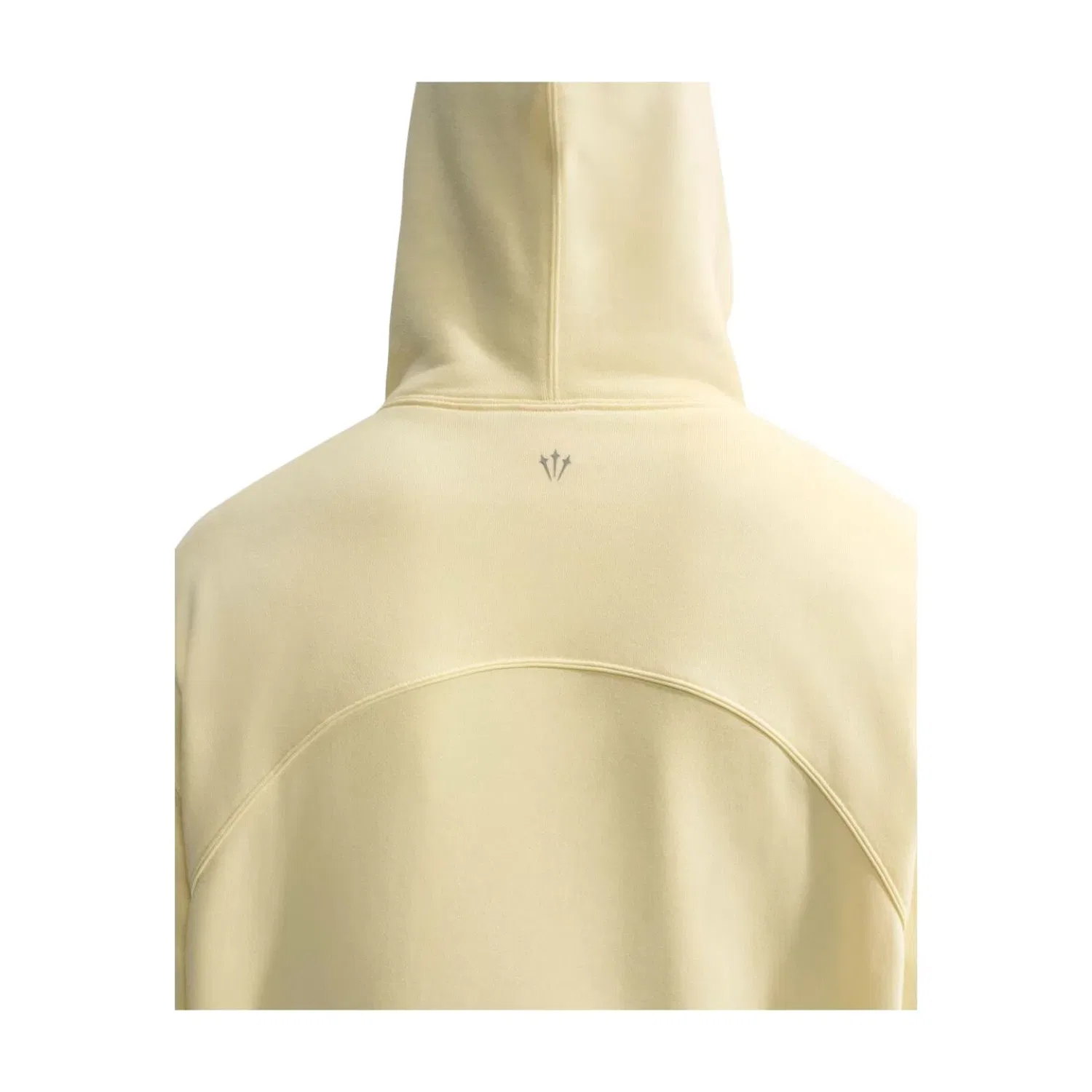Мужское худи Nike x NOCTA Fleece CS Hoodie 2 Alabaster Stealth, желтый — фото 4