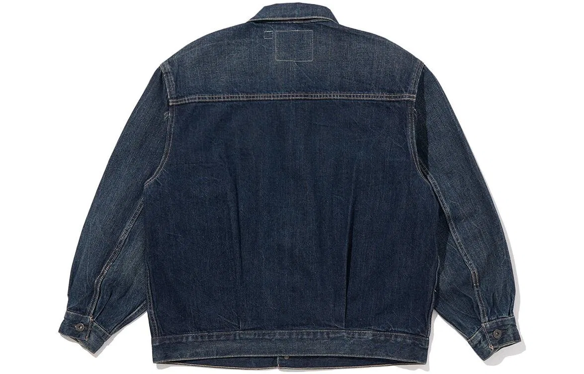 Женская джинсовая куртка с лацканами Levis, Dark Indigo — фото 3