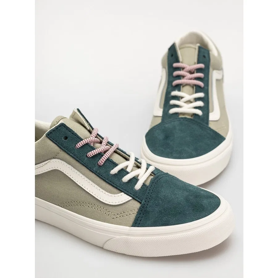 Кеды Old Skool Vans, Зелено-розовый