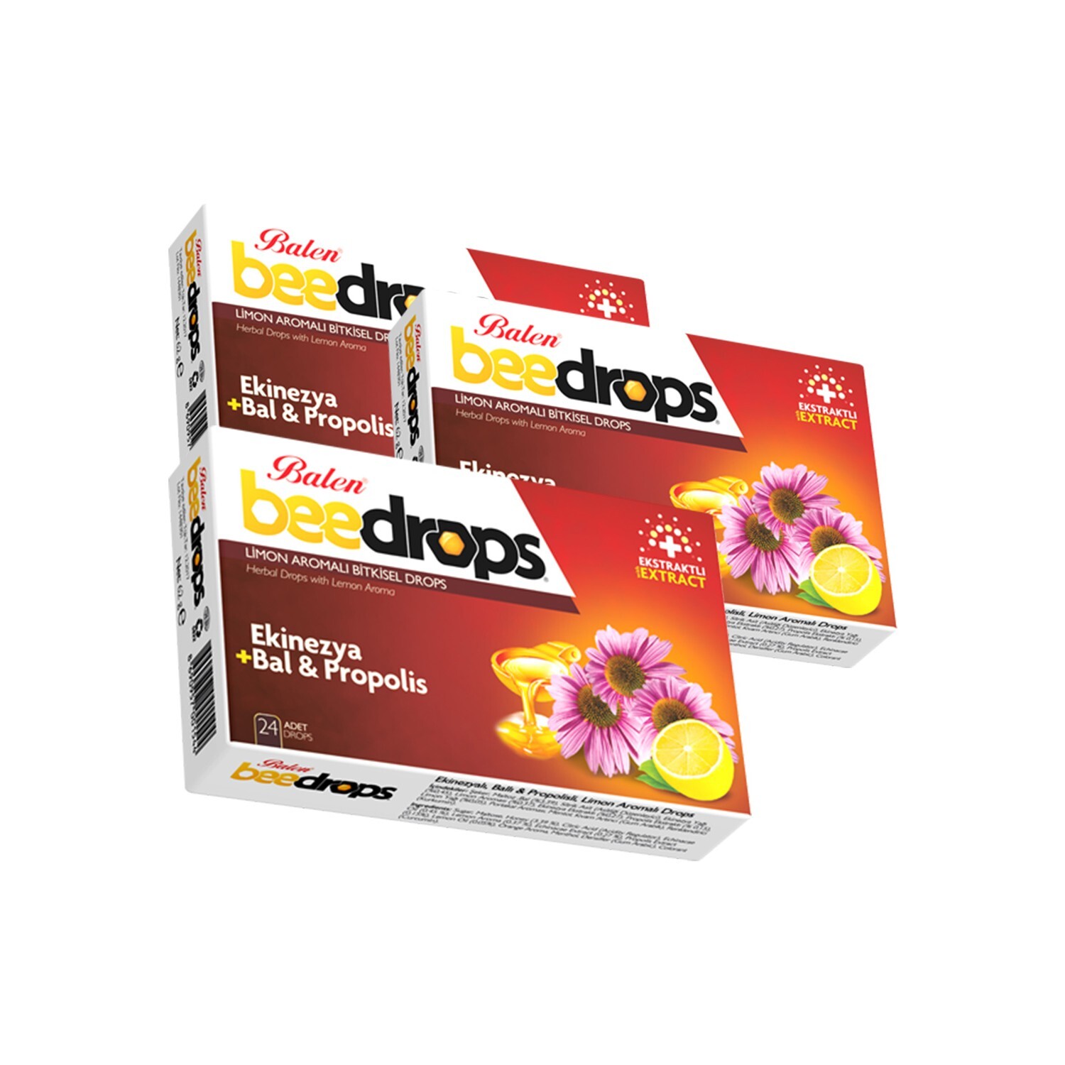 

Пастилки Balen эхинацея с медом и прополисом 24 драже 3 шт