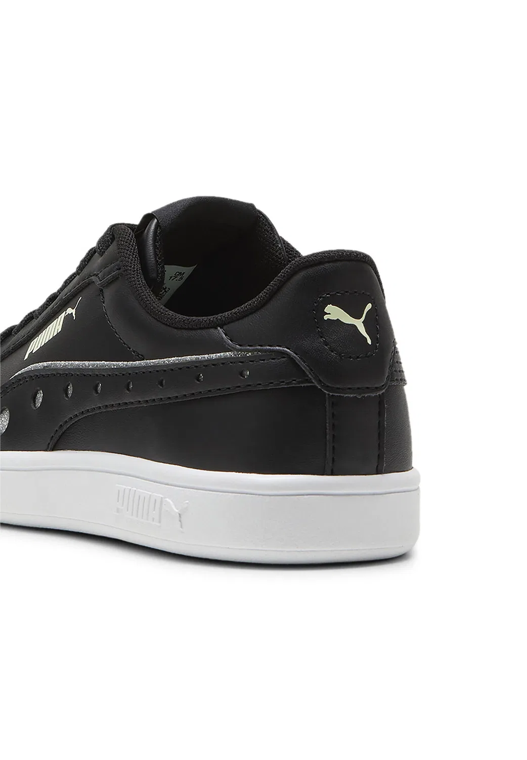 Детские кроссовки с мягкой стелькой PUMA Smash 3.0 DanceParty PS, Puma, Schwarz — фото 4