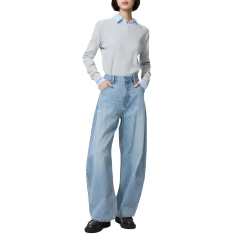 Джинсы Unisex Blue, UNIQLO, Blue — фото 3