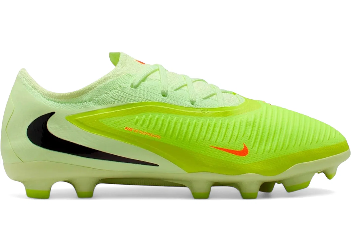 Детские бутсы Nike Phantom 6 Low Pro MG, Hyper Crimson Limelight Black