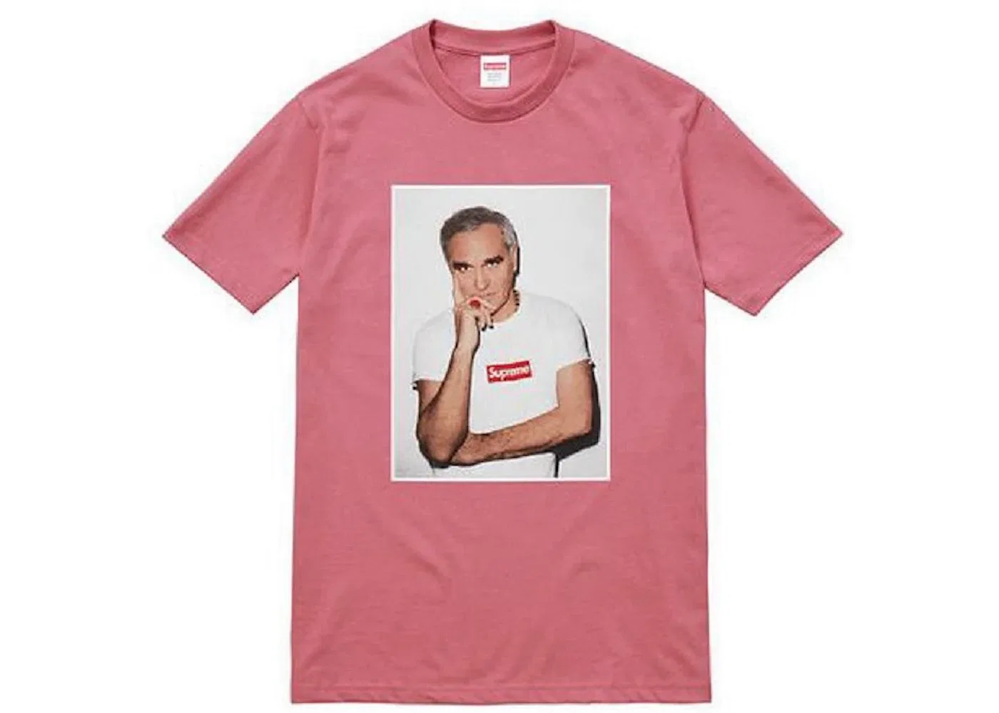 Мужская футболка с принтом Supreme Morrissey Tee, Rose