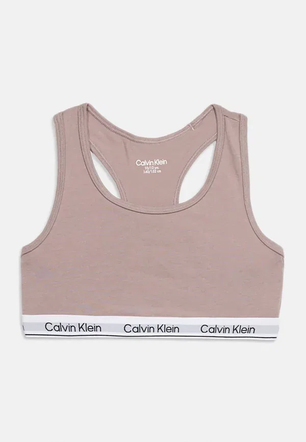 Бюстгальтер хлопковый 2 pack Calvin Klein Underwear, белый — фото 3