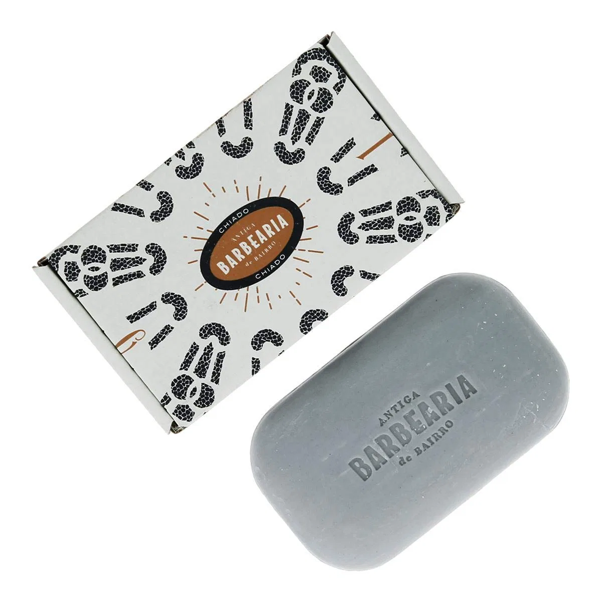 Мыло для лица и бороды Antiga Barbearia de Bairro, 200 г