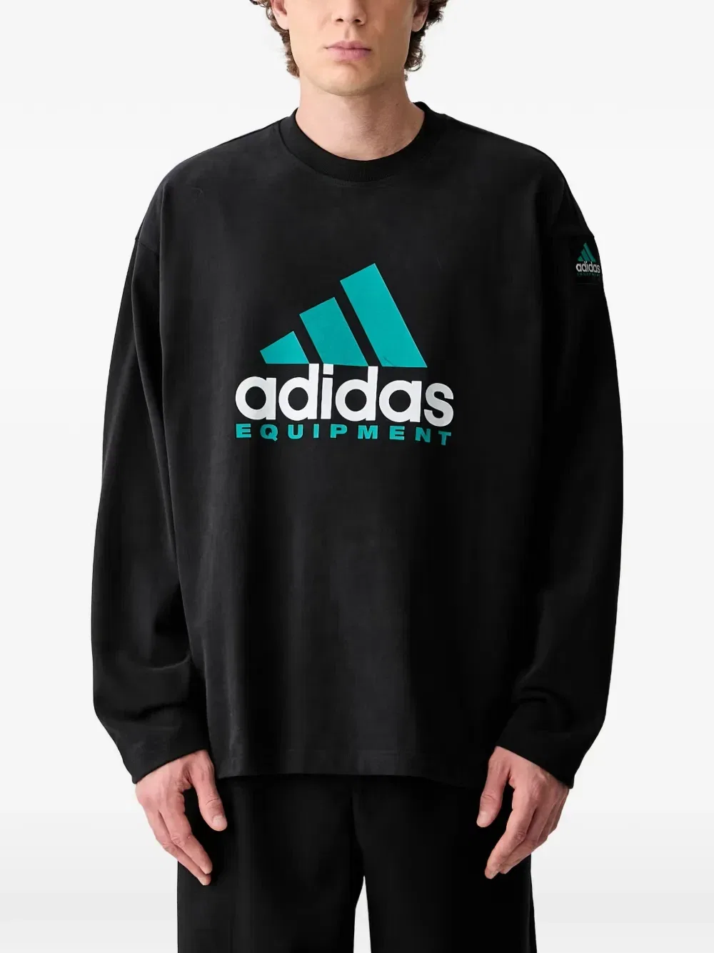 Футболка с логотипом Equipment adidas, черный