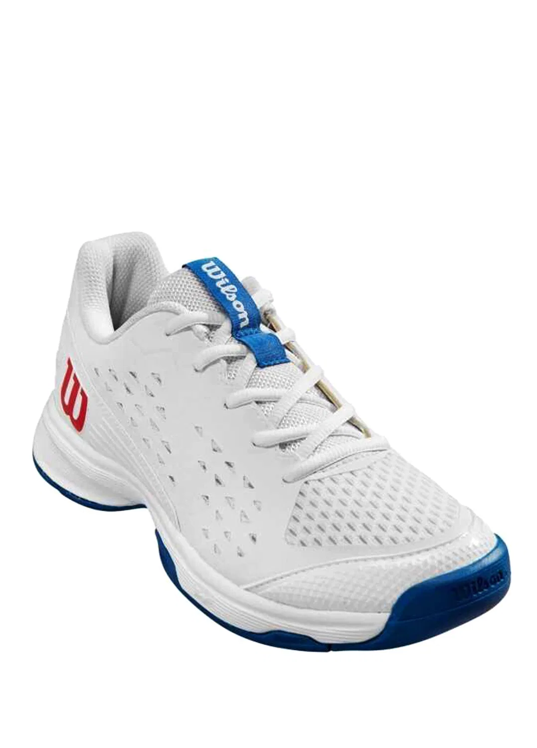 Кроссовки теннисные Wilson Rush Pro Jr L Wh/D V Blue, мультиколор — фото 3