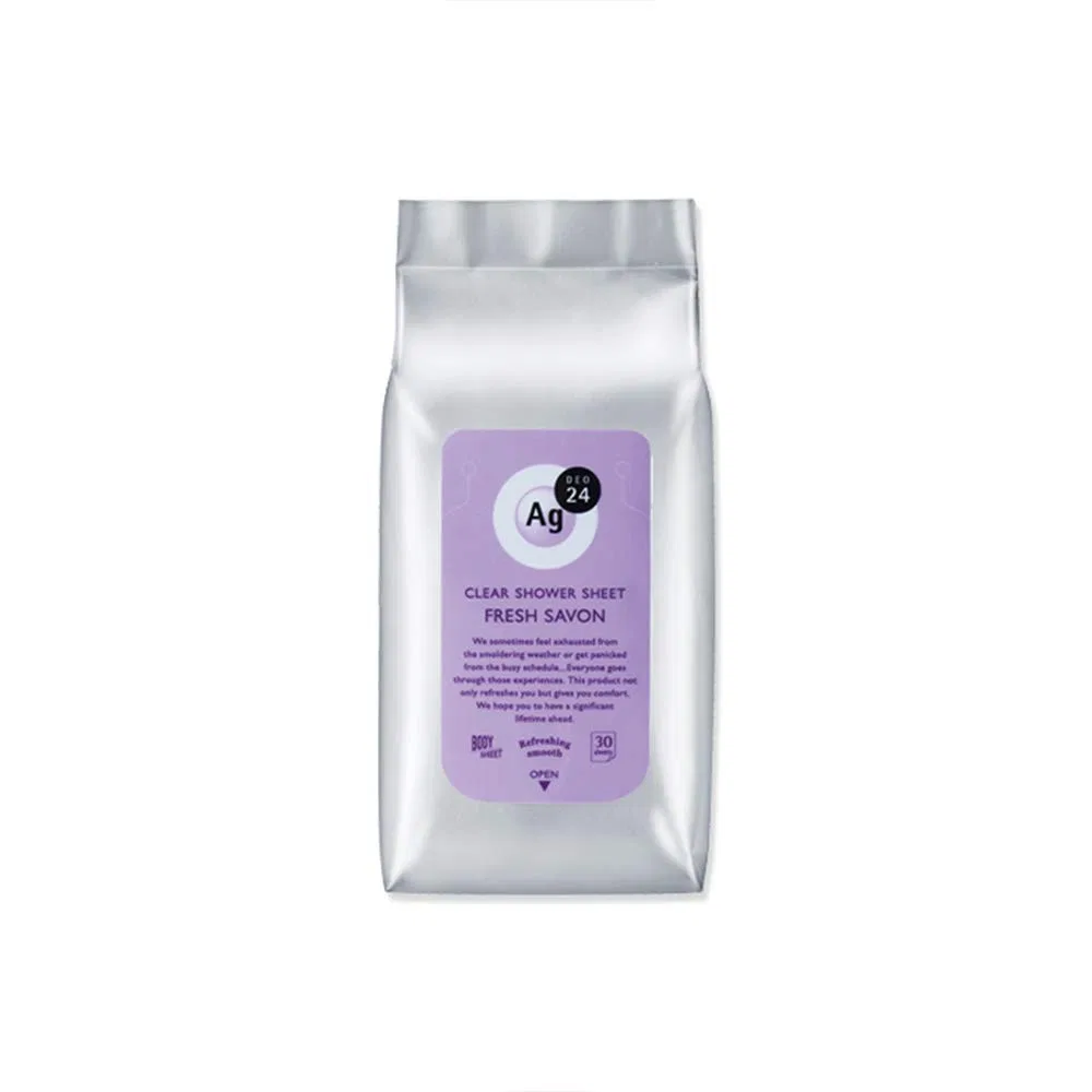 Дезодорант Ag DEO 24, 40 листов, Fresh Savon (Green Tea)