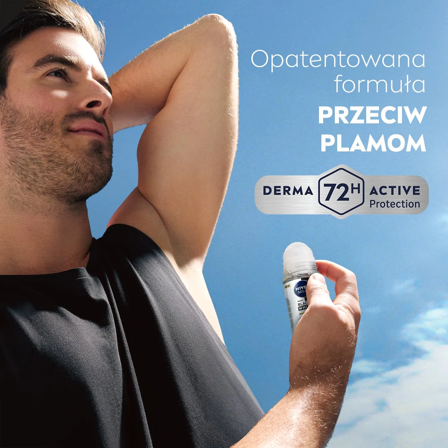 Антиперспирант-ролл NIVEA MEN Black&White Epic Night, 50 мл — фото 3
