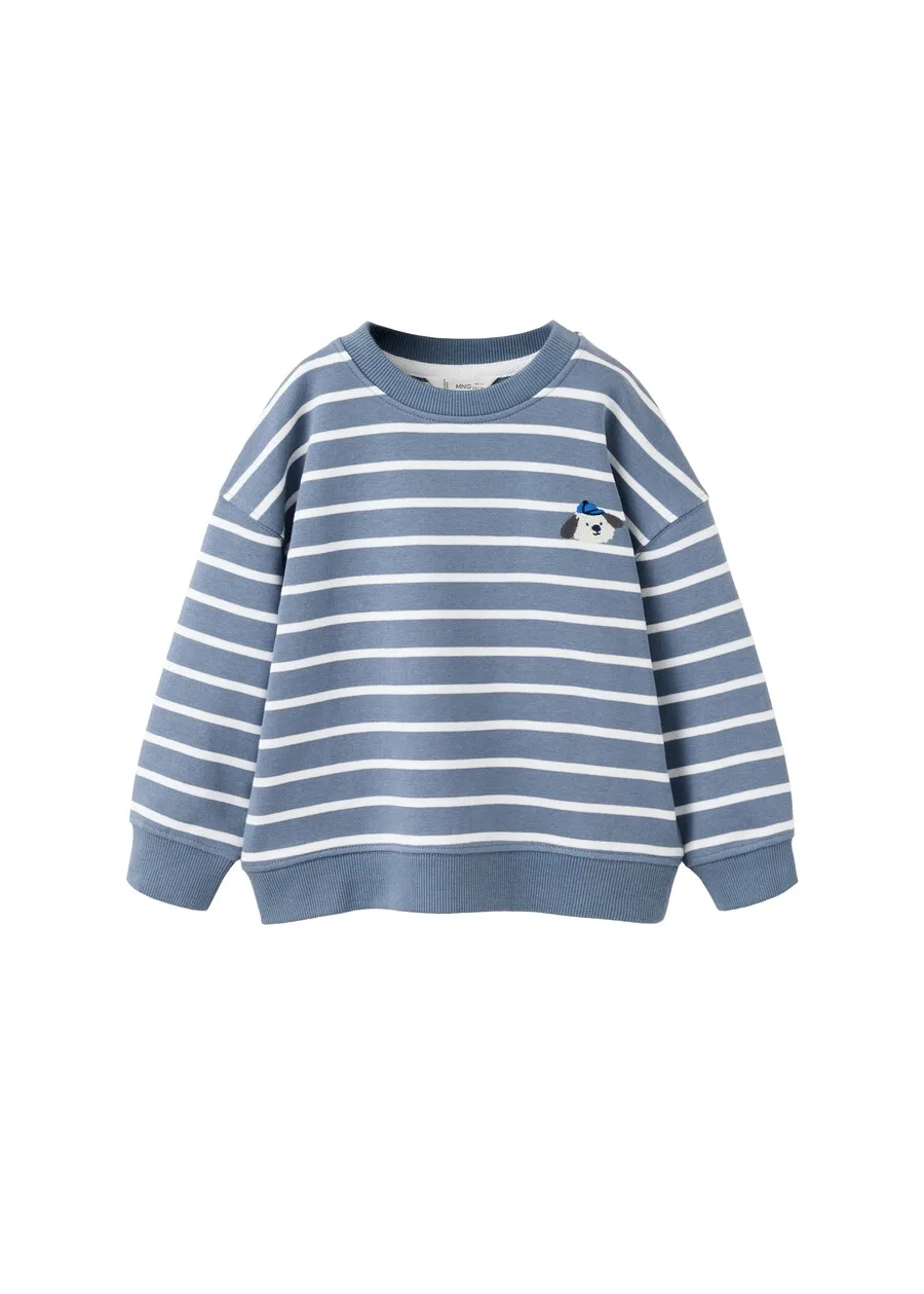 Детский свитер MANGO KIDS в цвете «Опал»