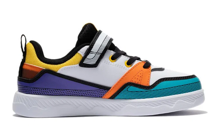 Детские кроссовки для скейтбординга с низким верхом Dolphin Blue Li-Ning YOUNG, Синий — фото 3